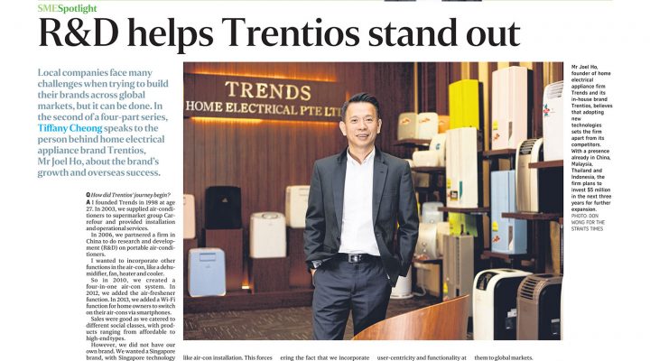 R&D HELPS TRENTIOS STAND OUT